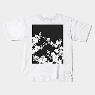 Cherry Blossom Manga Art Kids T-Shirt